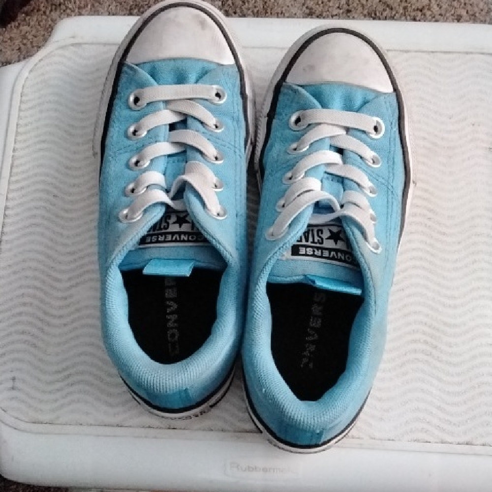 Converse Kids Sky Blue Sneakers